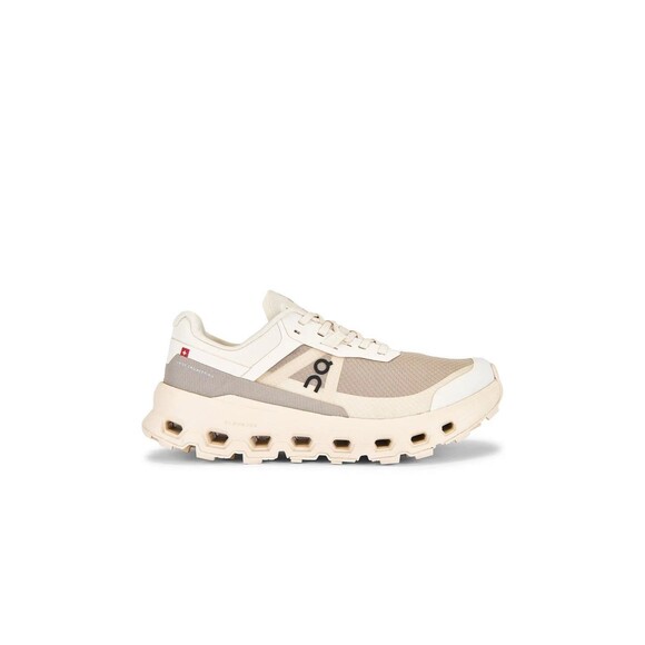On Cloudvista Sneaker in Cream & Desert - Picture 1 of 10